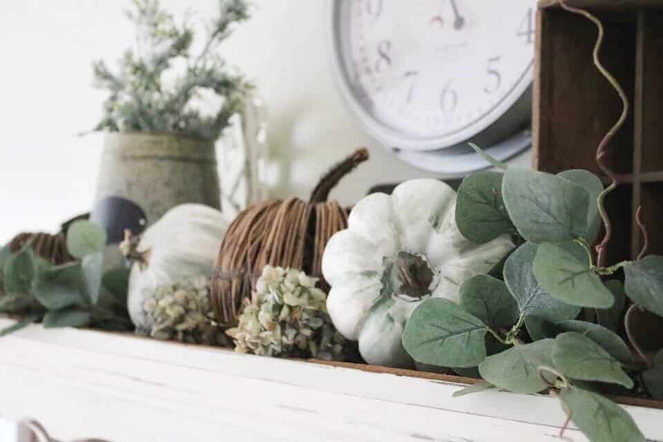 ABOVE CABINET FALL DECOR