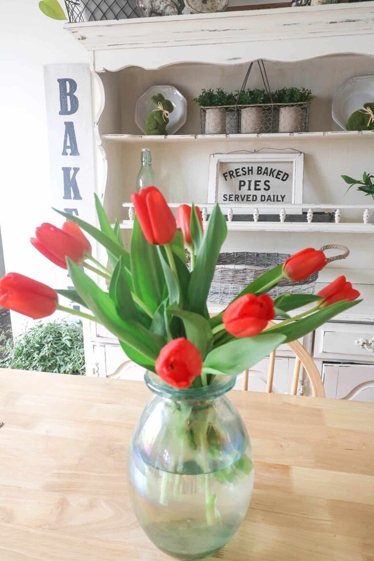 red tulips