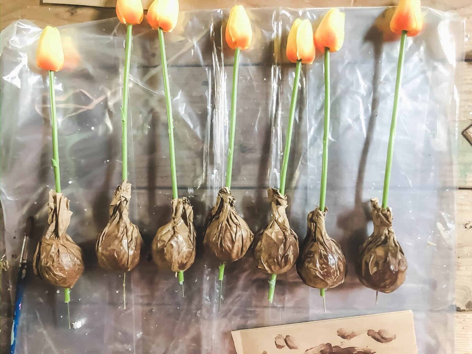 How To Make An Artificial Tulip Bulb Planter Cottage On Bunker Hill