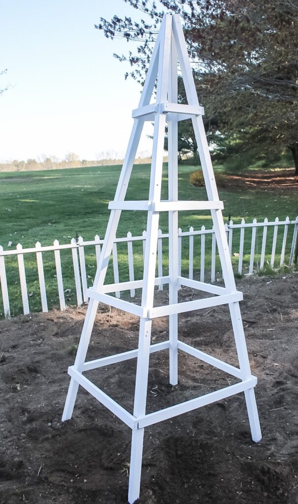 How To Build A Garden Obelisk Cottage On Bunker Hill