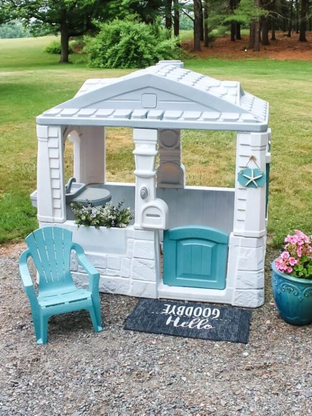 playhouse after makeover