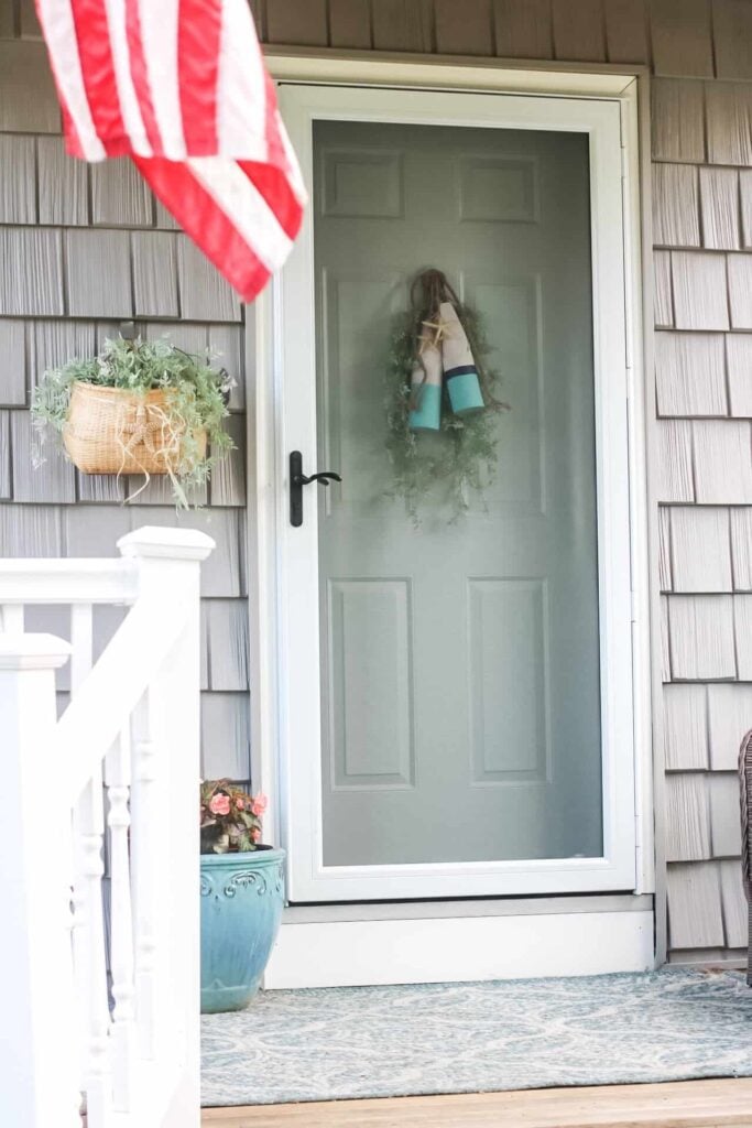 summer front porch decor