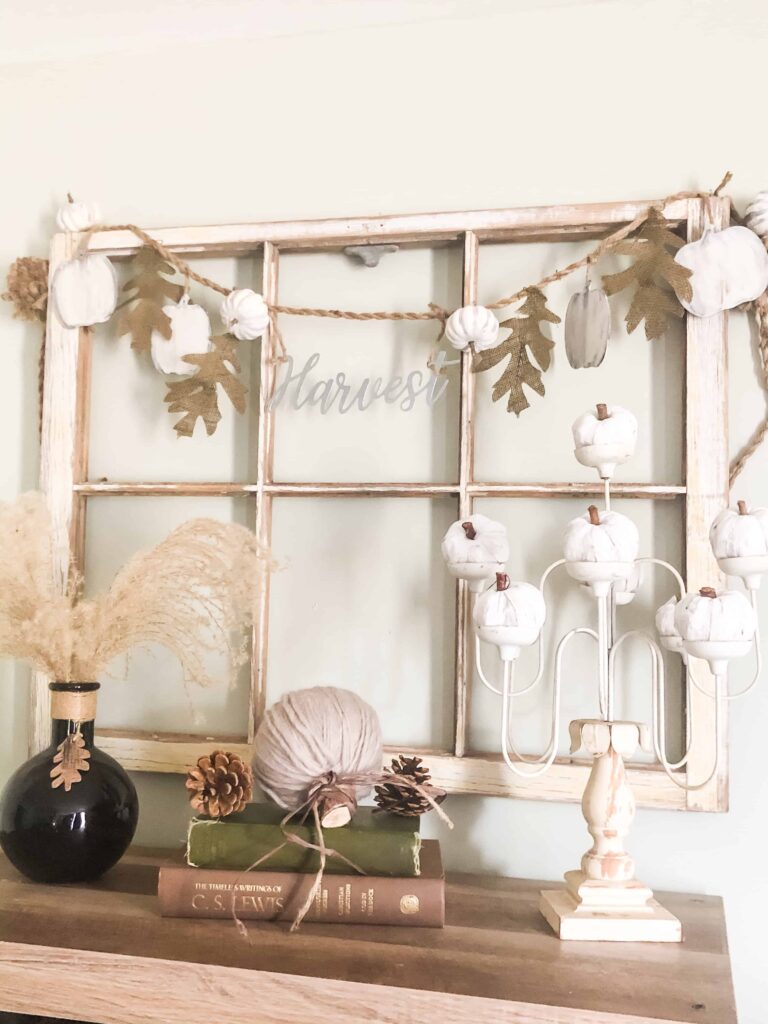 DIY Fall Garland
