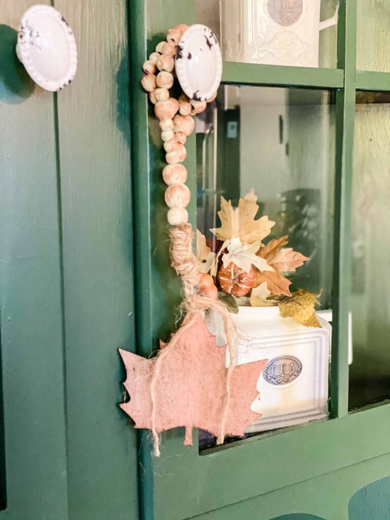fall bead garland