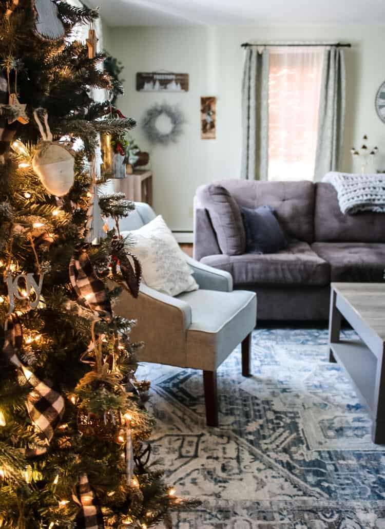 christmas living room