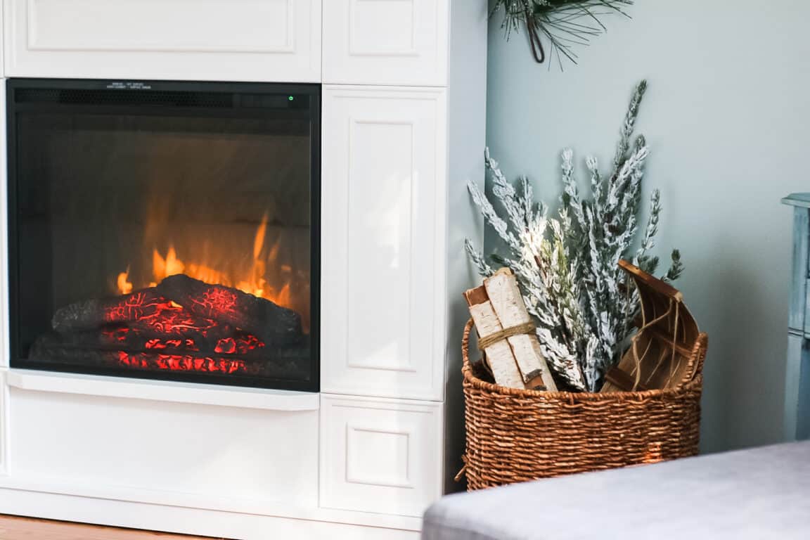 electric fireplace