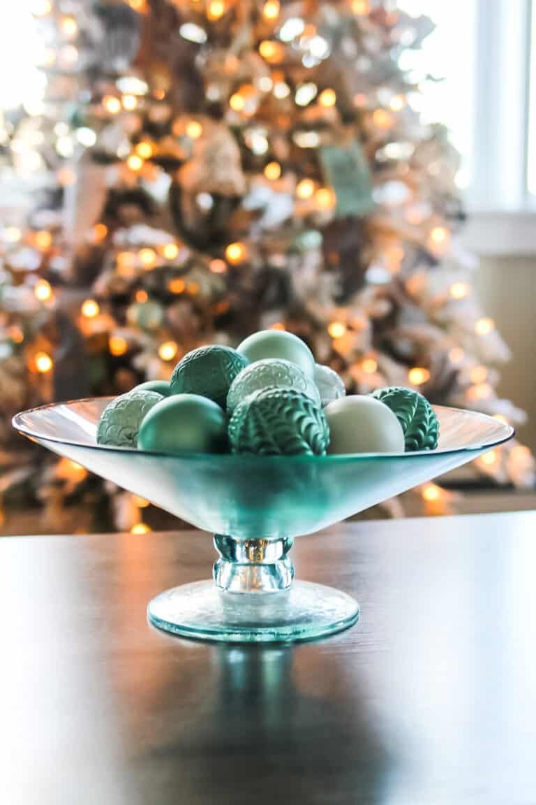 bowl of ornaments