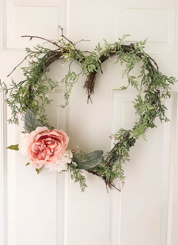 DIY Heart Wreath