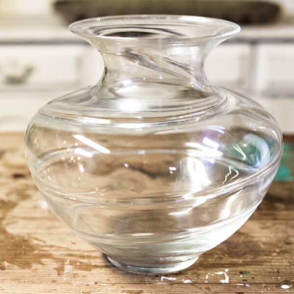 Glass Thrift Store Vase