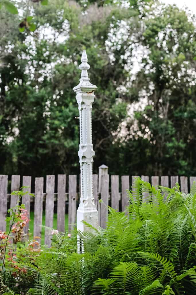 antique garden structure