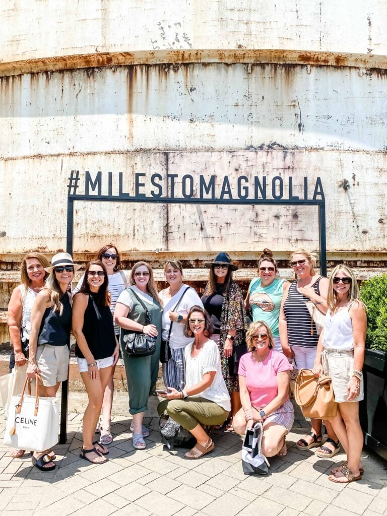 group photo at Magnolia