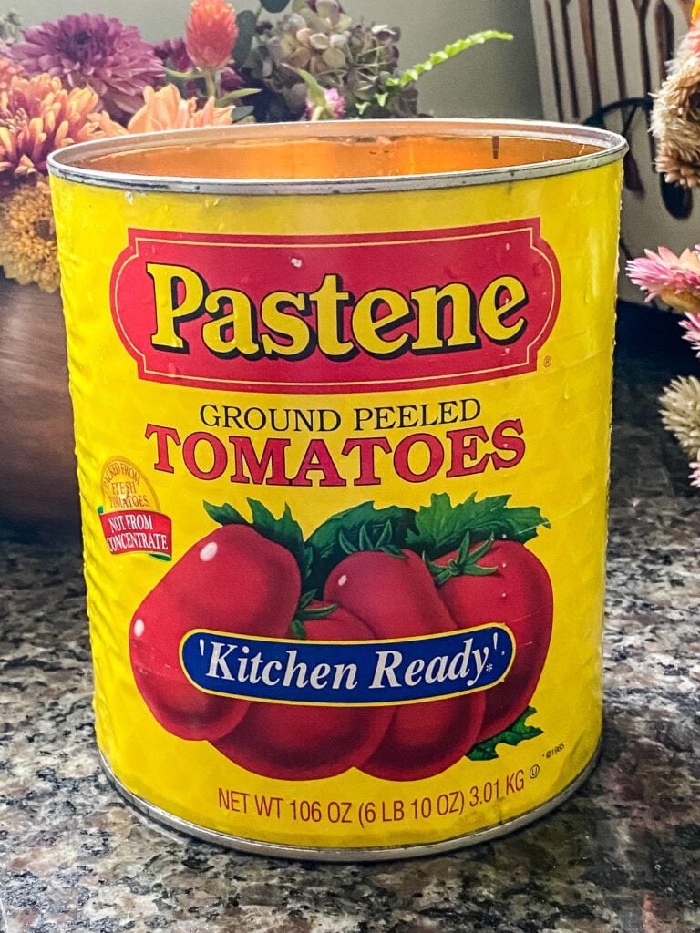 pastene tomato can