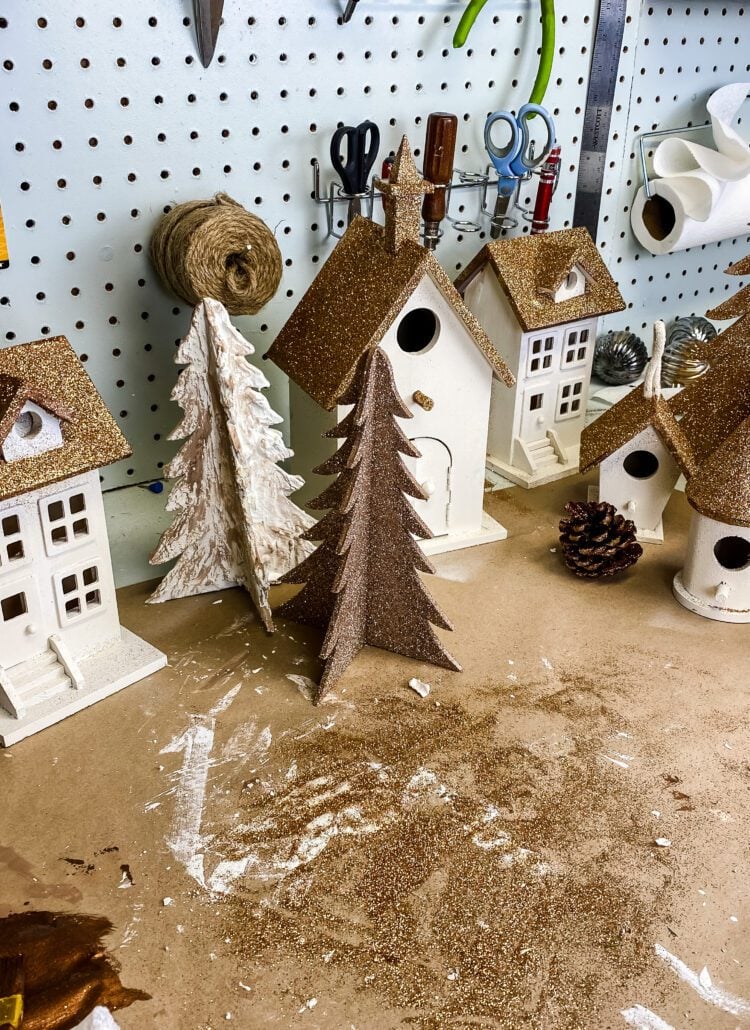 Creating a Christmas Village - A Home Crafter