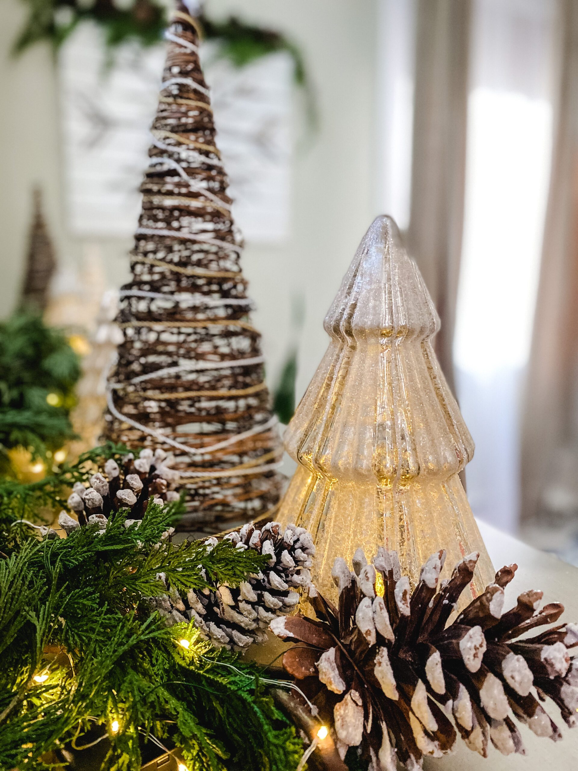 How To Create A Winter Woodland Themed Christmas - Cottage On Bunker Hill