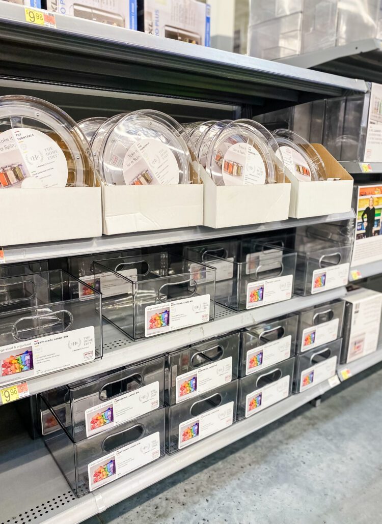 picture of The Home Edit organizers at Walmart