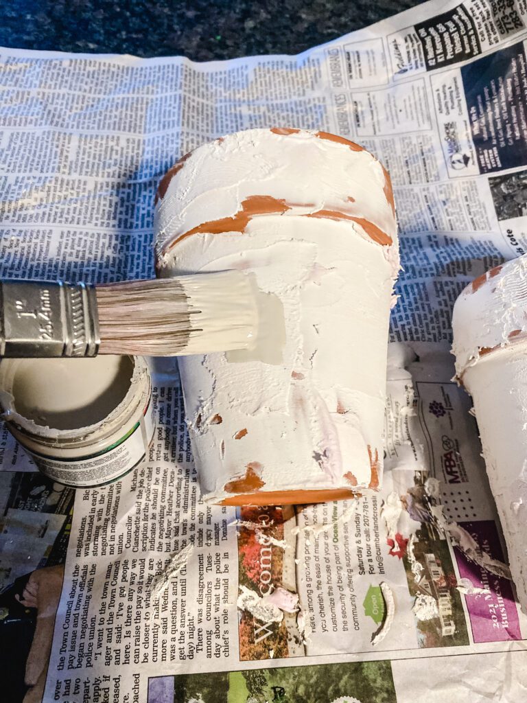 painting terra cotta pots