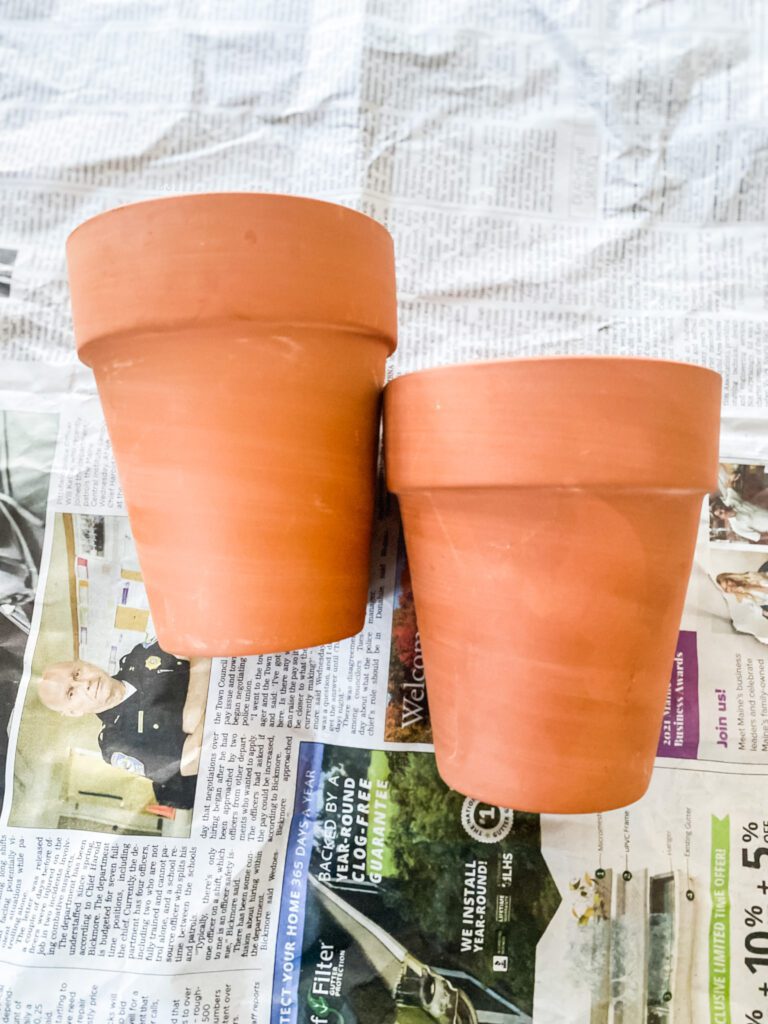 terracotta pots