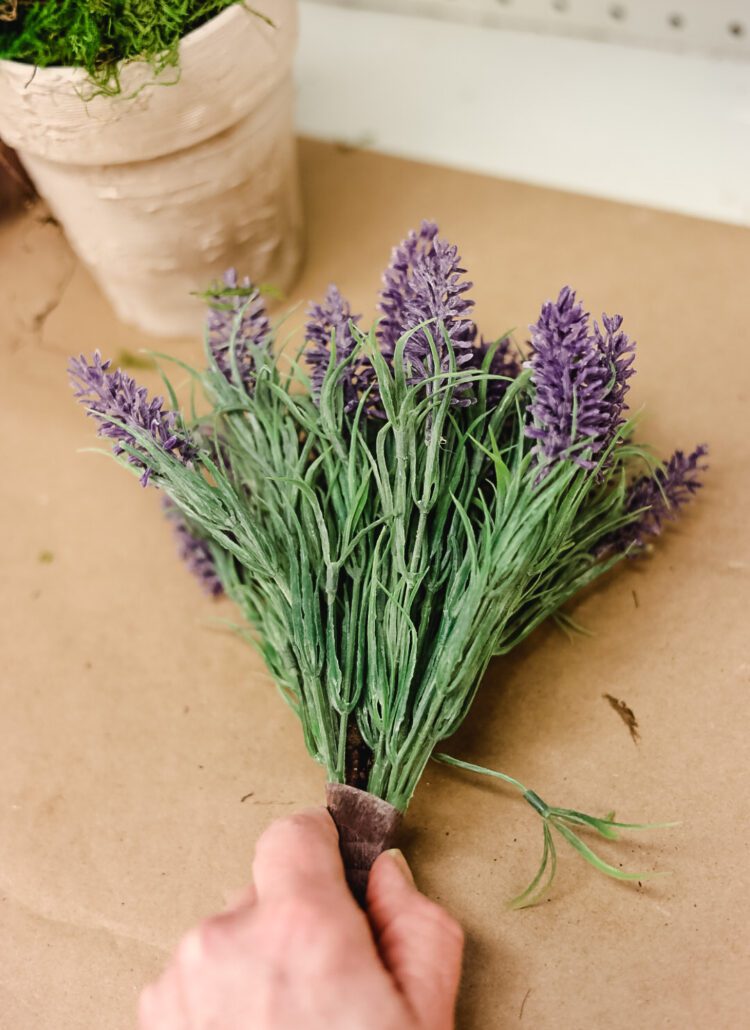 artificial lavender picks