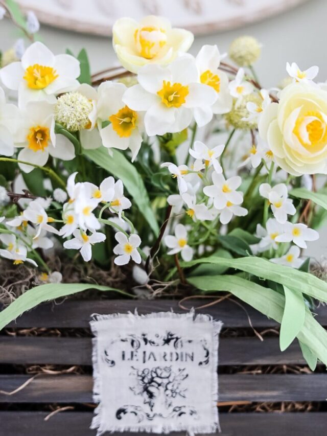 Spring Flower Box