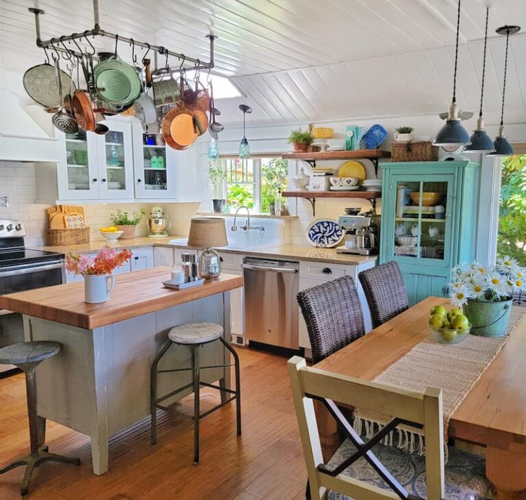 How To Decorate For Spring With Thrifty Finds - Cottage On Bunker Hill