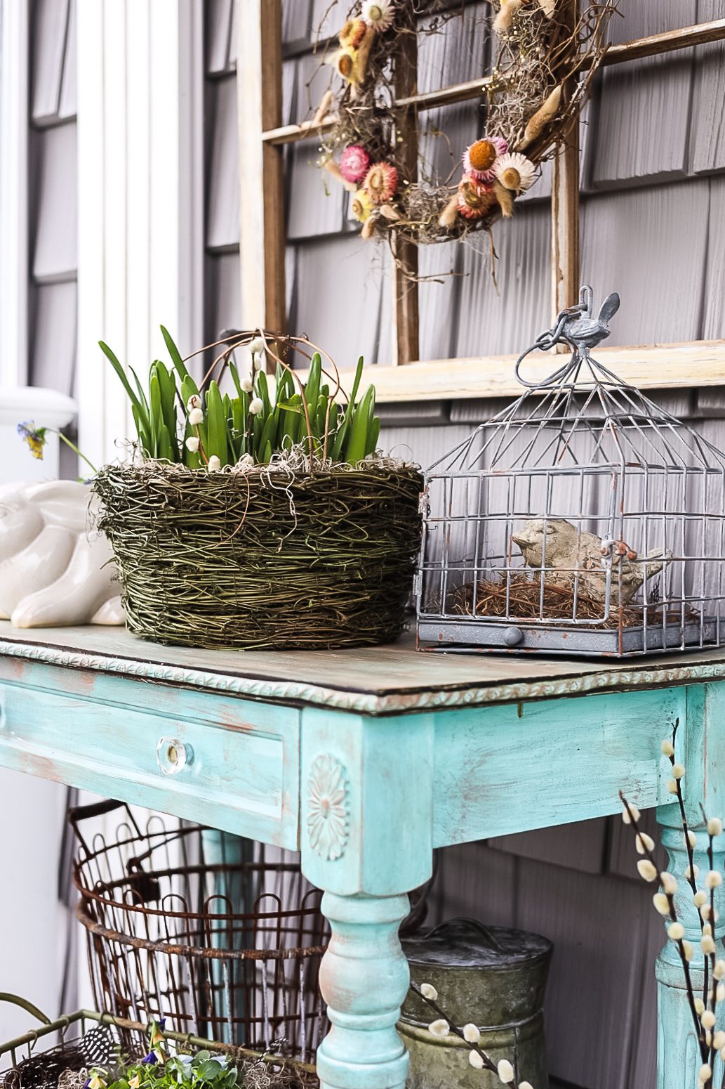 Front Porch Decorating Ideas For Spring | Shelly Lighting