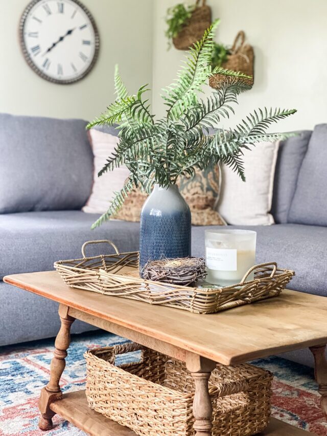 Upcycled Coffee Table Makeover