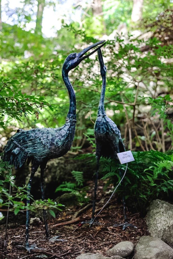 heron statues