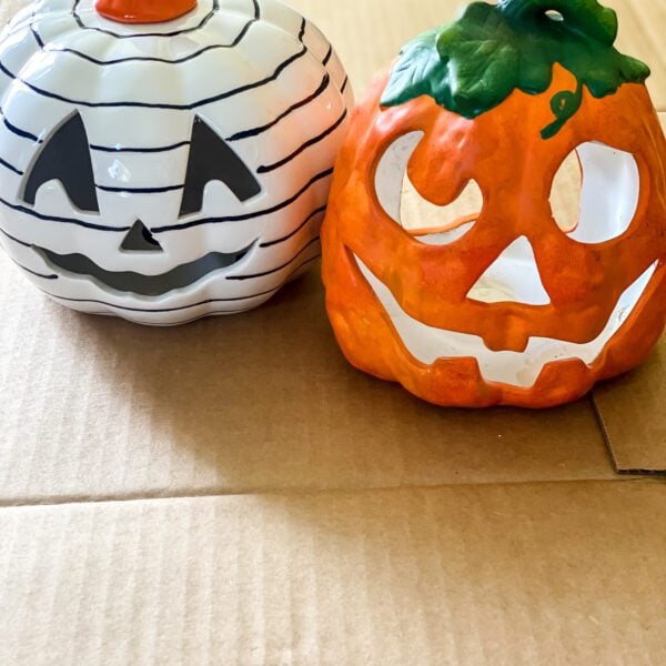 ceramic pumpkins