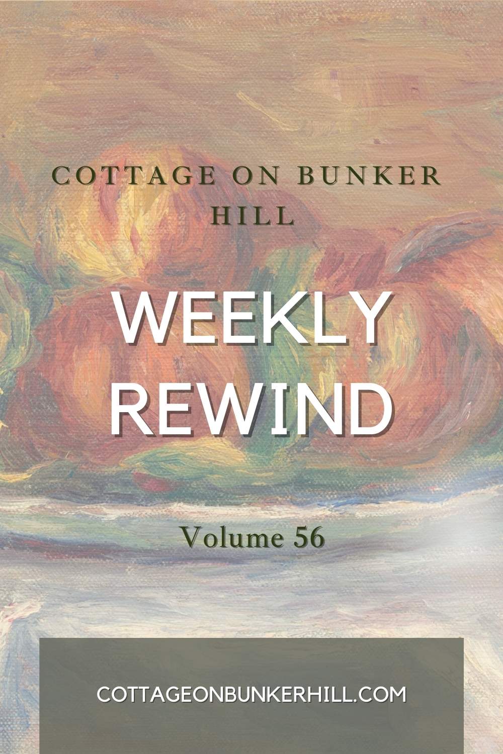weekly rewind pinterest image