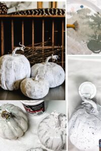 The Easiest No-Fail DIY for Faux Cement Pumpkins - Cottage On Bunker Hill