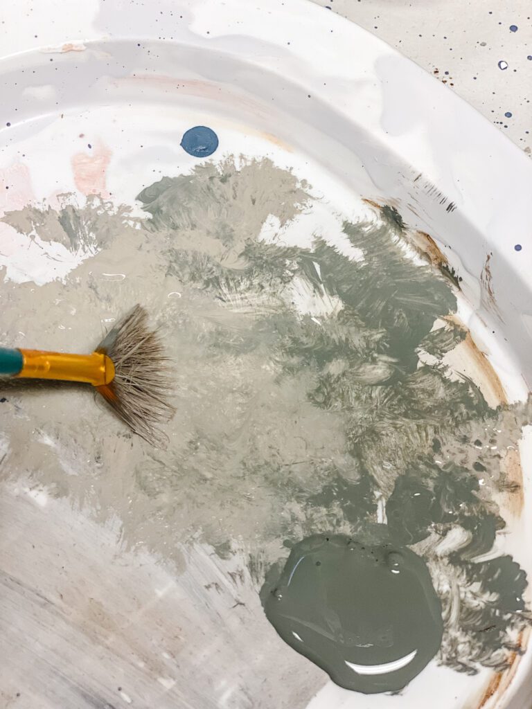 cememnt colored paints