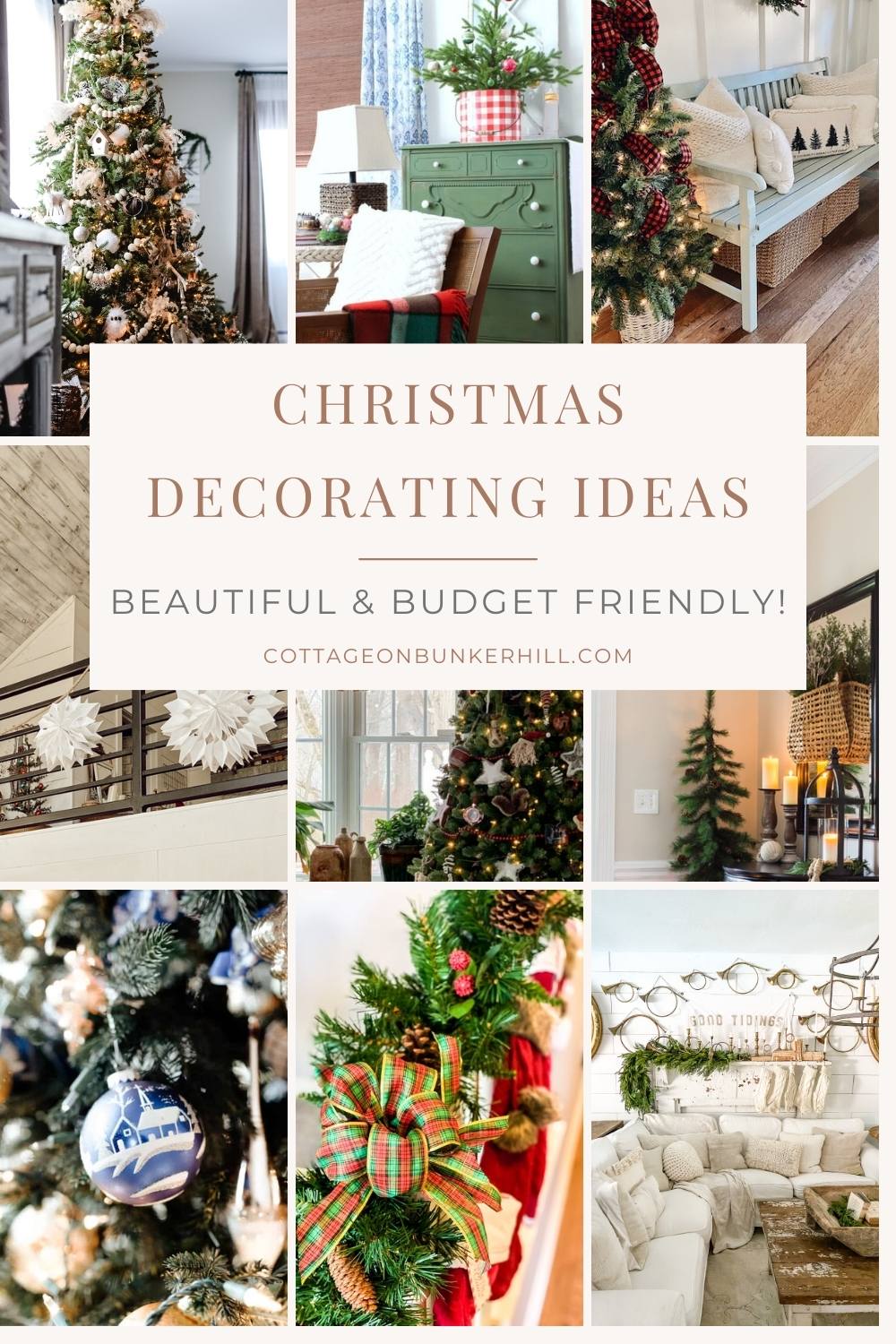 The Best Christmas Decorating Ideas for Your Home - Cottage On Bunker Hill