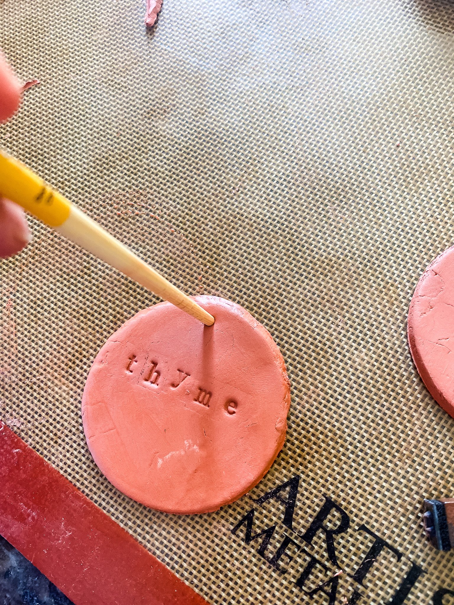 DIY Plant Markers Crafting Custom Clay Plant Markers Cottage On