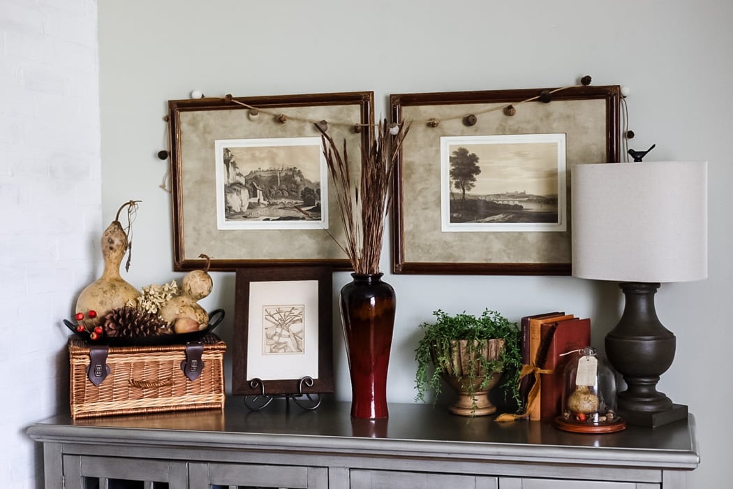 DIY Fall Decor: Upcycling Thrift Store Finds - Cottage On Bunker Hill