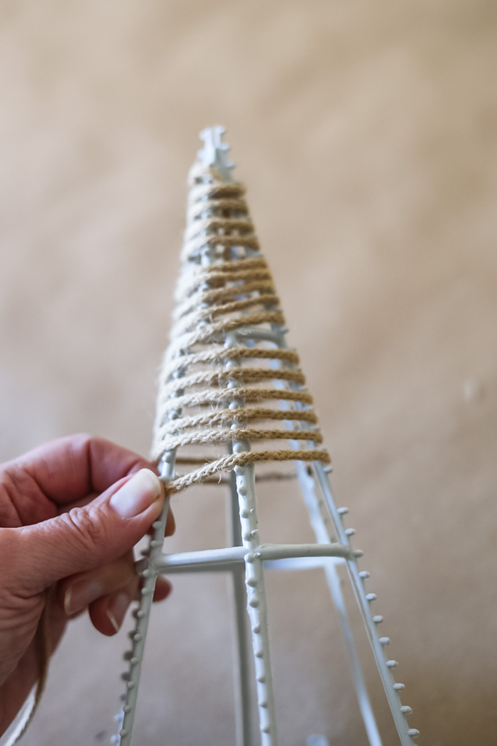 How to Make Gold Berry Topiary Trees from Dollar Tree Tinsel Trees