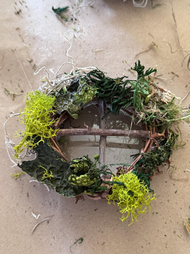 mossy fairy window