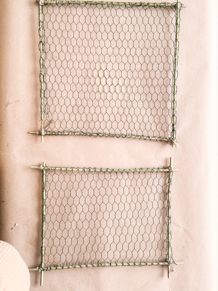 chicken wire frames