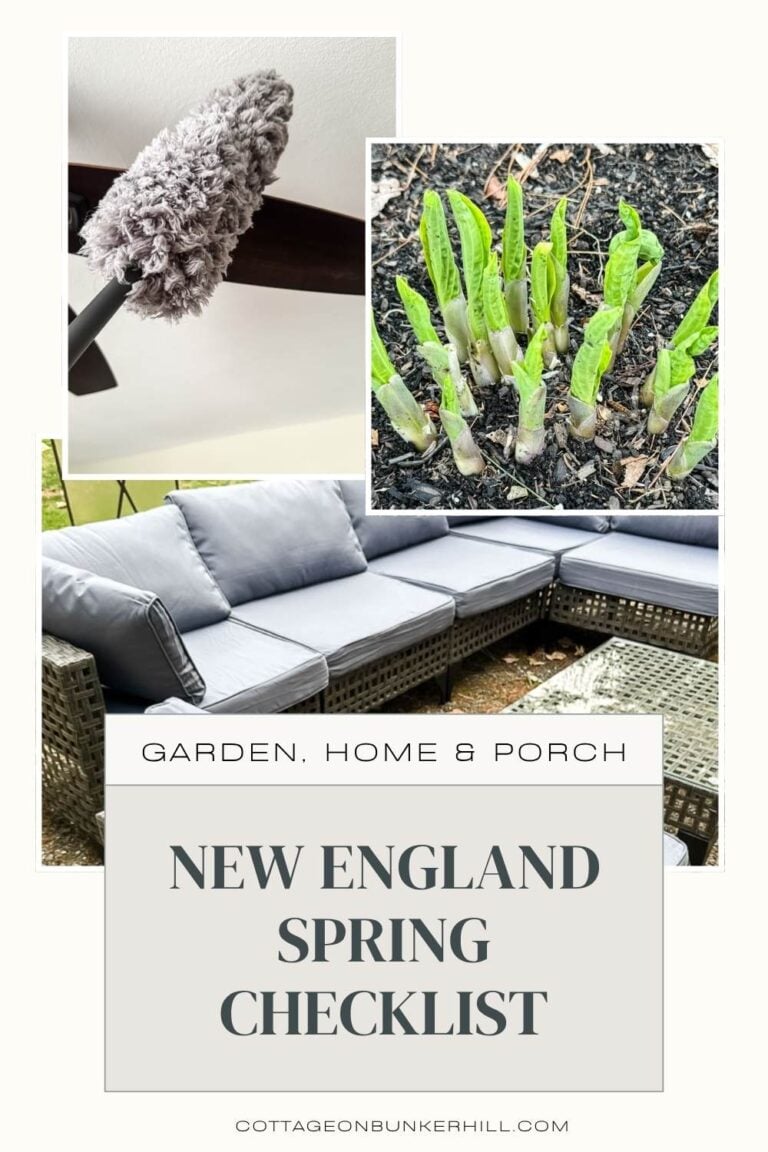 New England Spring Checklist: Garden, Home & Porch