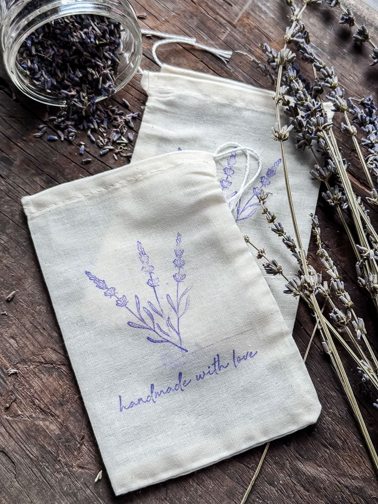 supplies for lavender sachet