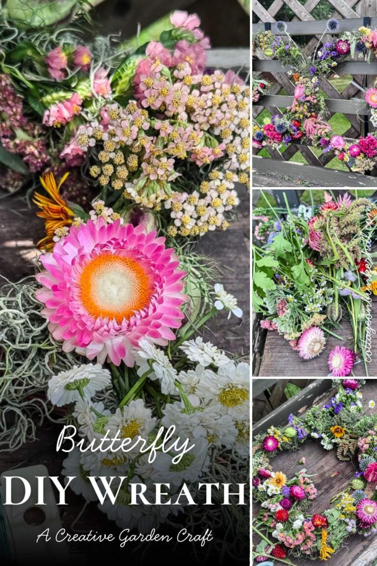 DIY Butterfly Wreath: A Creative Garden Craft