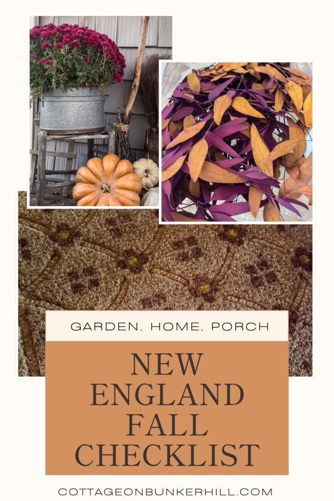 New England Fall Checklist: Garden, Home & Porch